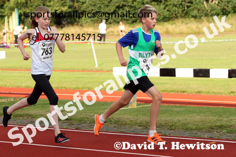 800 metres, 2021 North East Grand Prix 6, Monkton, Wednesday, August 4th. Photo: David T. Hewitson/Sports for All Pics